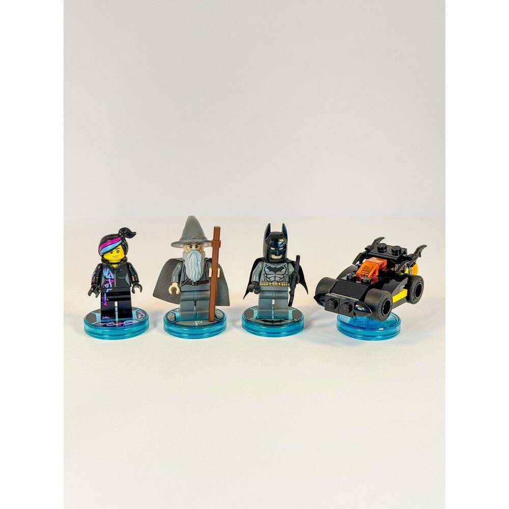 Lego Dimensions Starter Pack | Wyldstyle, Gandalf, Batman & Batmobile